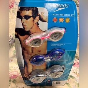 Speedo Adult Swim Google 3 pack